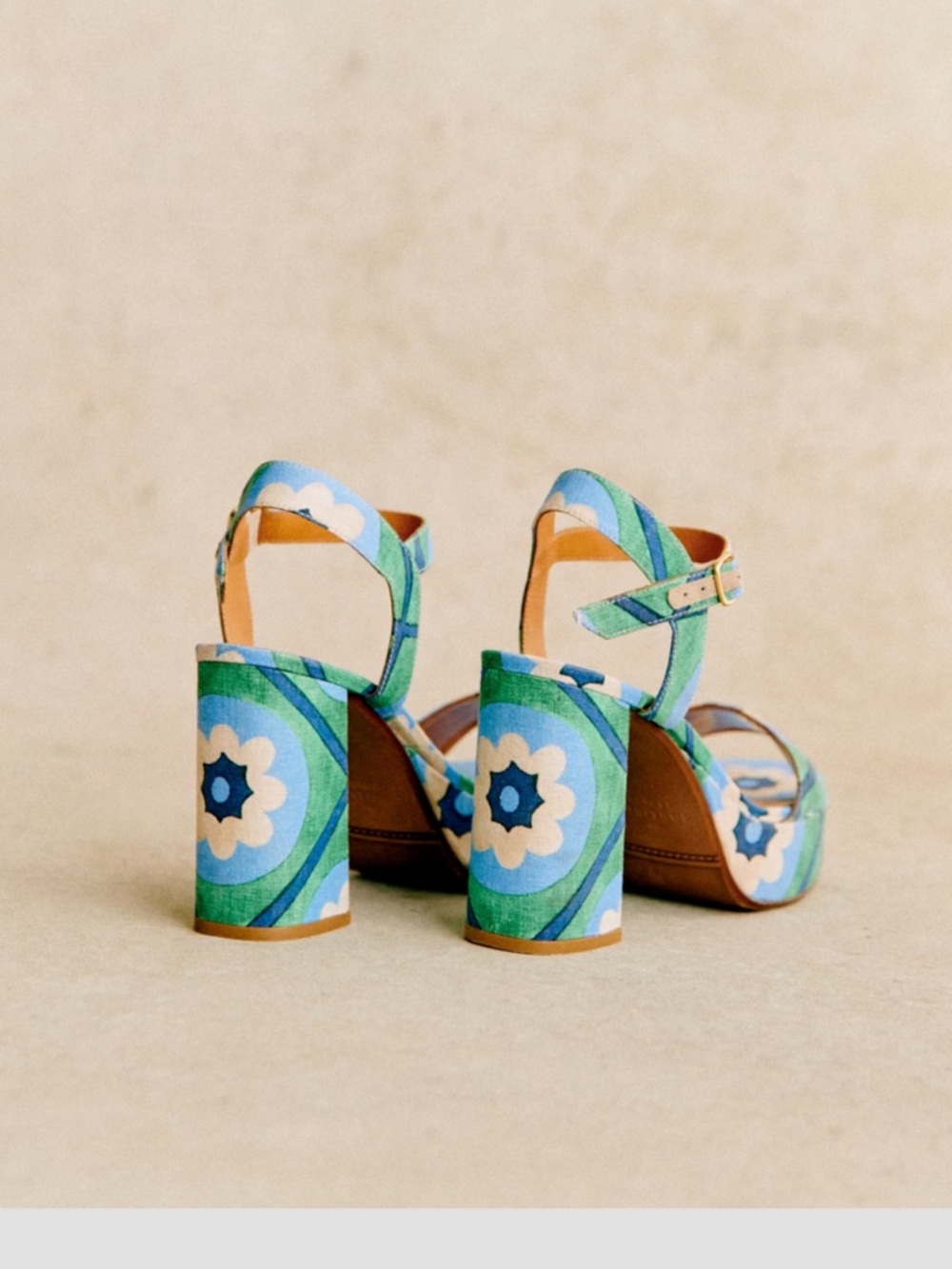 Sezane Maribel High Sandals Momoni